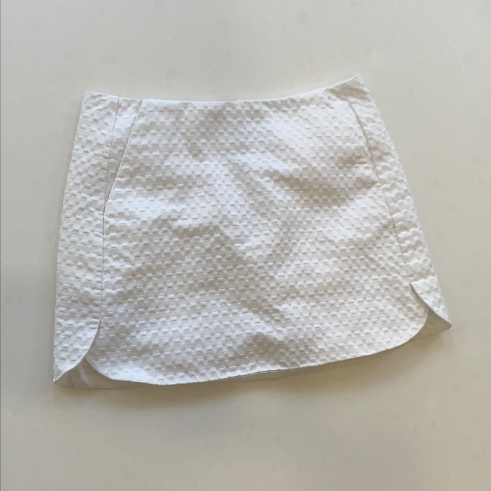 Topshop white skirt size 6